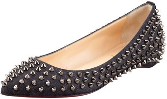 Christian Louboutin Pigalle Spikes Flat - Lyst