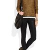 Diane Von Furstenberg Faye Chain Trimmed Open Knit Sweater in Gold - Lyst