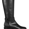 Givenchy Leather Riding Boots in Black - Lyst