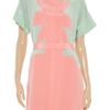 Jill Stuart Adrian Paneled Silk Dress in Pink (mint) - Lyst