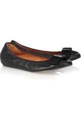 Lanvin Leather Ballet Flats