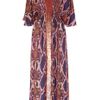 Matthew Williamson Pythonprint Silkchiffon Maxi Dress in Pink - Lyst