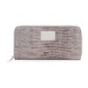 Michael By Michael Kors Jet Set Continental Wallet in Gray (slate) - Lyst