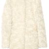 Miu Miu Mohair and Cottonblend Coat in White (ivory) - Lyst