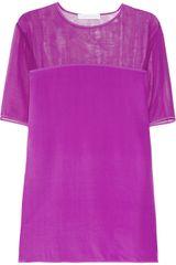 Richard Nicoll Silk Crepe De Chine Tshirt