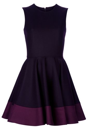 Alexander McQueen Flared Dress - Lyst