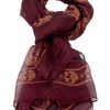 Alexander Mcqueen Skull Print Scarf in Brown - Lyst