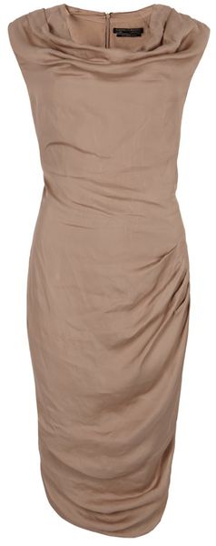 AllSaints Contour Dress - Lyst