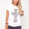 Asos Collection  T Shirt in Lost Youth Print in White - Lyst