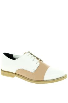 Asos Asos Motel Leather Lace Up Brogues - Lyst