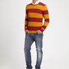 Dsquared2 Striped Wool Sweater in Multicolor for Men (bordeaux) - Lyst