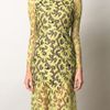 Erdem Drew Lace Dress in Yellow (chartreuse) - Lyst