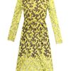 Erdem Drew Lace Dress in Yellow (chartreuse) - Lyst