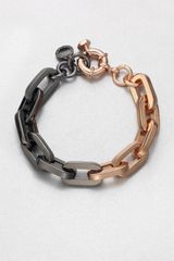 Marc By Marc Jacobs Bicolor Link Bracelet