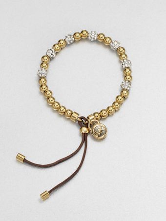 Michael Kors Beaded Stretch Bracelet - Lyst