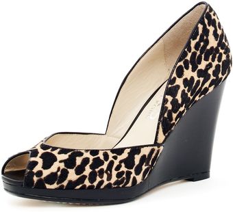 Michael Kors Korsvail Calf-hair Wedge - Lyst