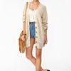 Nasty Gal Sands Of Time Cardi in Beige (cream) - Lyst