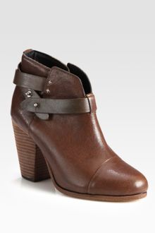 Rag & Bone Harrow Leather Ankle Boots - Lyst