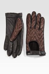 Rag & Bone Lady Chevron Quilted Lambskin Glove