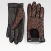 Rag & Bone Lady Chevron Quilted Lambskin Glove in Brown - Lyst