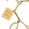 Stella Mccartney Monogram Bracelet in Gold - Lyst