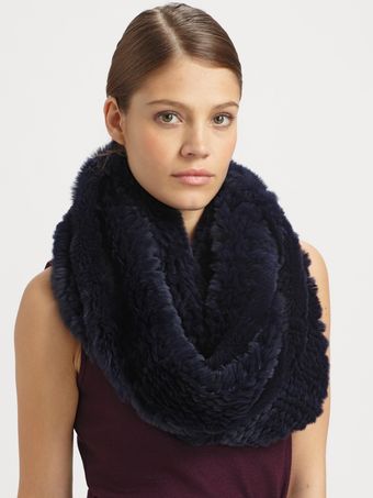 Theory Trianne Fur Scarf - Lyst
