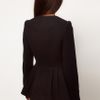 Asos Collection  Peplum Hem Jacket in Black - Lyst
