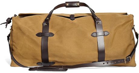 brooks brothers leather duffle