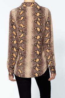Equipment Brett Silk Print Blouse - Lyst