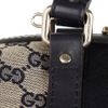 Gucci Small Vintage Web Boston Canvas Tote in Gray (beige) - Lyst