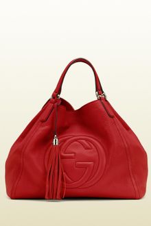 Gucci Soho Light Sunflower Leather Shoulder Bag - Lyst