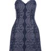 Lanvin Lace Dress in Blue - Lyst