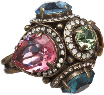 Lanvin Tutti Frutti Cocktail Ring - Lyst