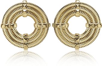 Lara Bohinc Apollo Yellow Gold Stud Earrings - Lyst