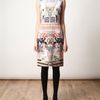 Mary Katrantzou Powdy Printed Crepe Silk Dress in Blue (blue pink) - Lyst