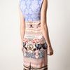 Mary Katrantzou Powdy Printed Crepe Silk Dress in Blue (blue pink) - Lyst