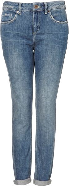 Moto Moto Dirty Vintage Wash Slim Jeans - Lyst