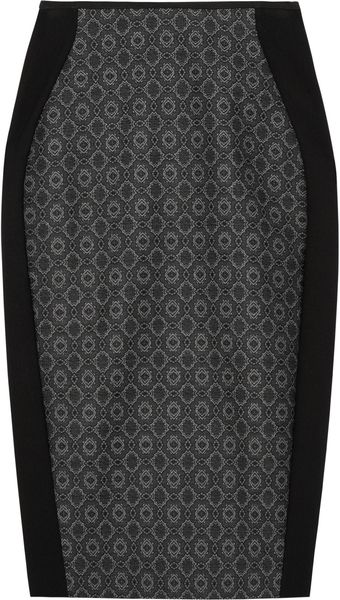 Stella McCartney Arden Jacquard Pencil Skirt - Lyst