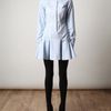 Stella Mccartney Tailored Cotton Shirtdress in Blue - Lyst