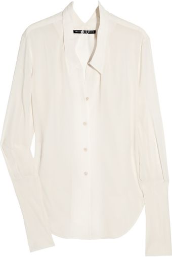 Theyskens' Theory Bama Chiffon Blouse - Lyst