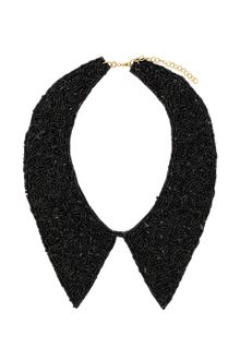 Topshop Beaded Peter Pan Collar - Lyst