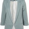 Topshop Ponte Boyfriend Blazer in Blue (grey blue) - Lyst