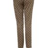 Topshop Khaki Flock Spot Trousers in Khaki - Lyst
