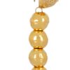 Yves Saint Laurent Goldplated Agate Drop Earrings in Gold - Lyst