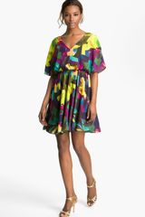 Alice + Olivia Kyra Printed Dress
