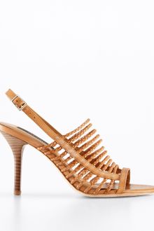 Ann Taylor Nadine Leather Strappy Sandals - Lyst