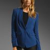 Bcbgmaxazria Blazer in Blue (blue depths) - Lyst