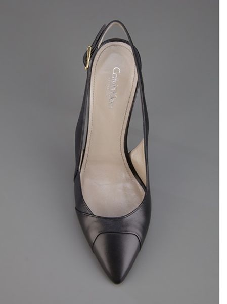 calvin klein sling back