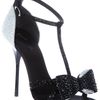 Giuseppe Zanotti Swarovski Embellished Sandal in Black - Lyst