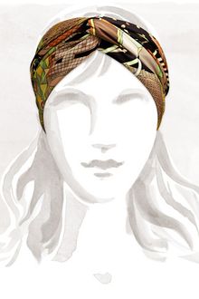 Hermes Le Laboratoire Du Temps Scarf - Lyst
